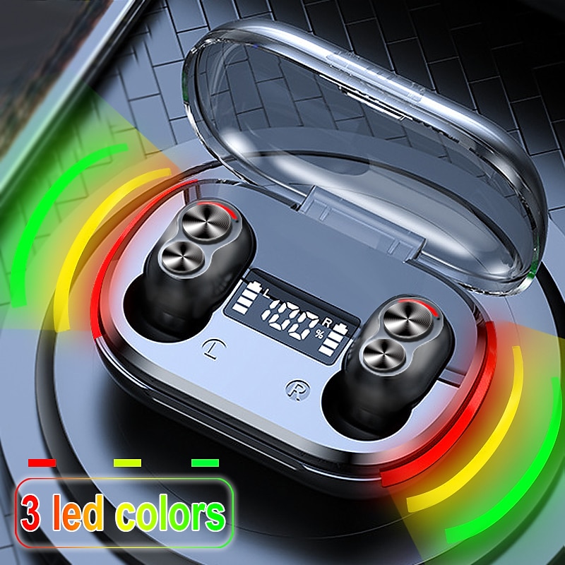 Side profile of earbuds