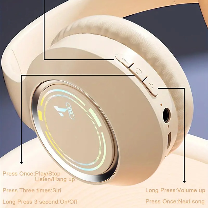 Side view of headphones
