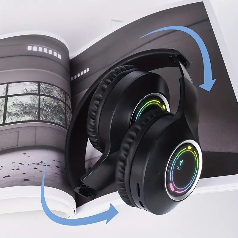 Foldable design of headphones