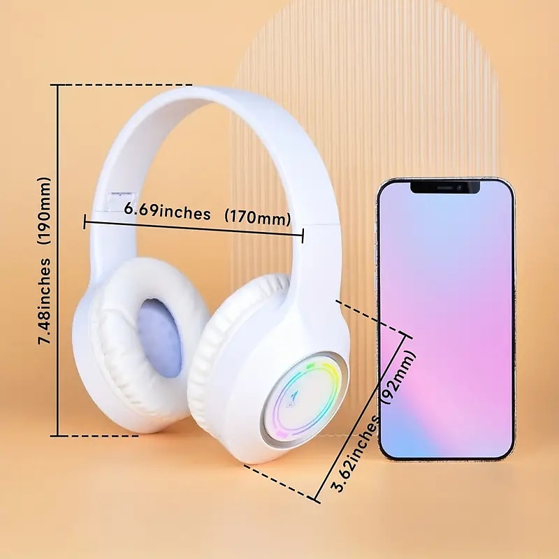 Headphones with included cable