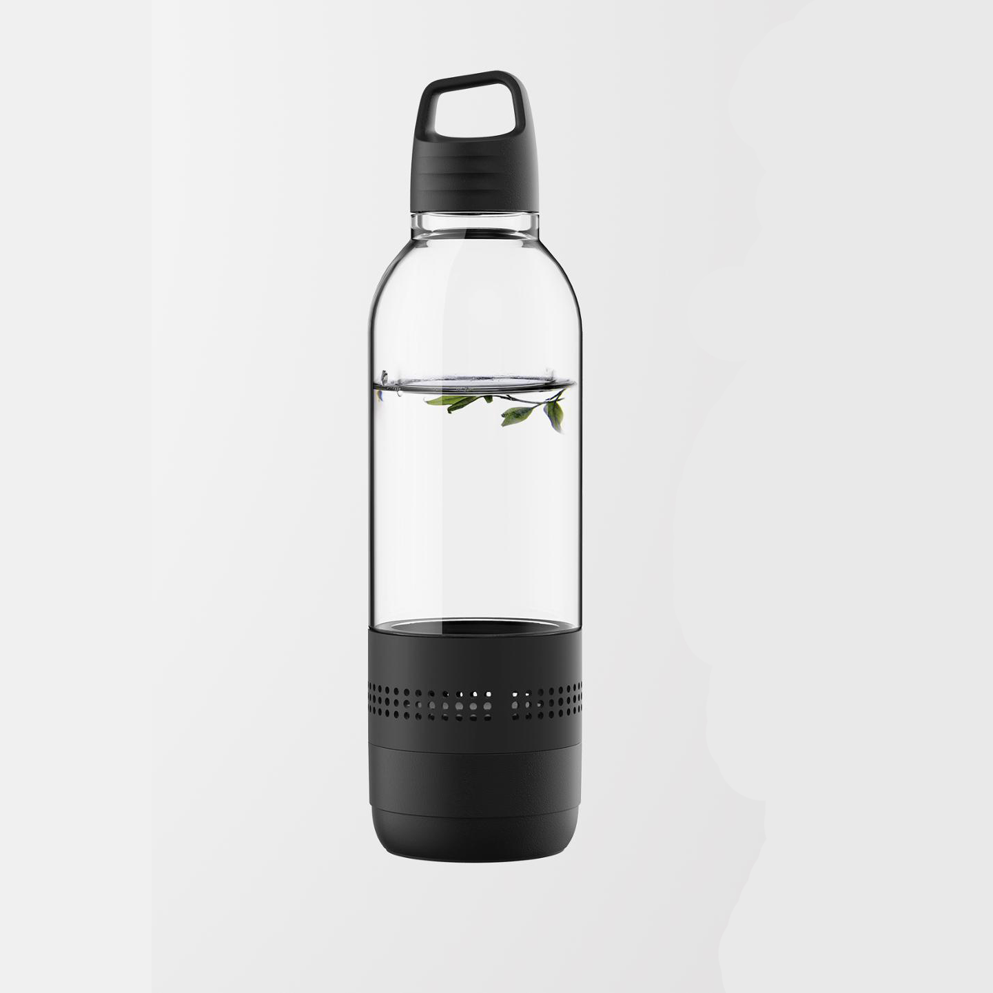 Outdoor hiking waterproof bottle speaker - Installed in water bottle