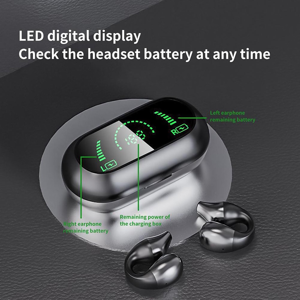 S03 Bluetooth 5.2 earbuds front view