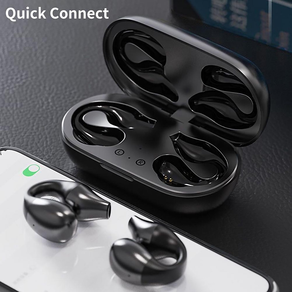 S03 Bluetooth 5.2 earbuds side view