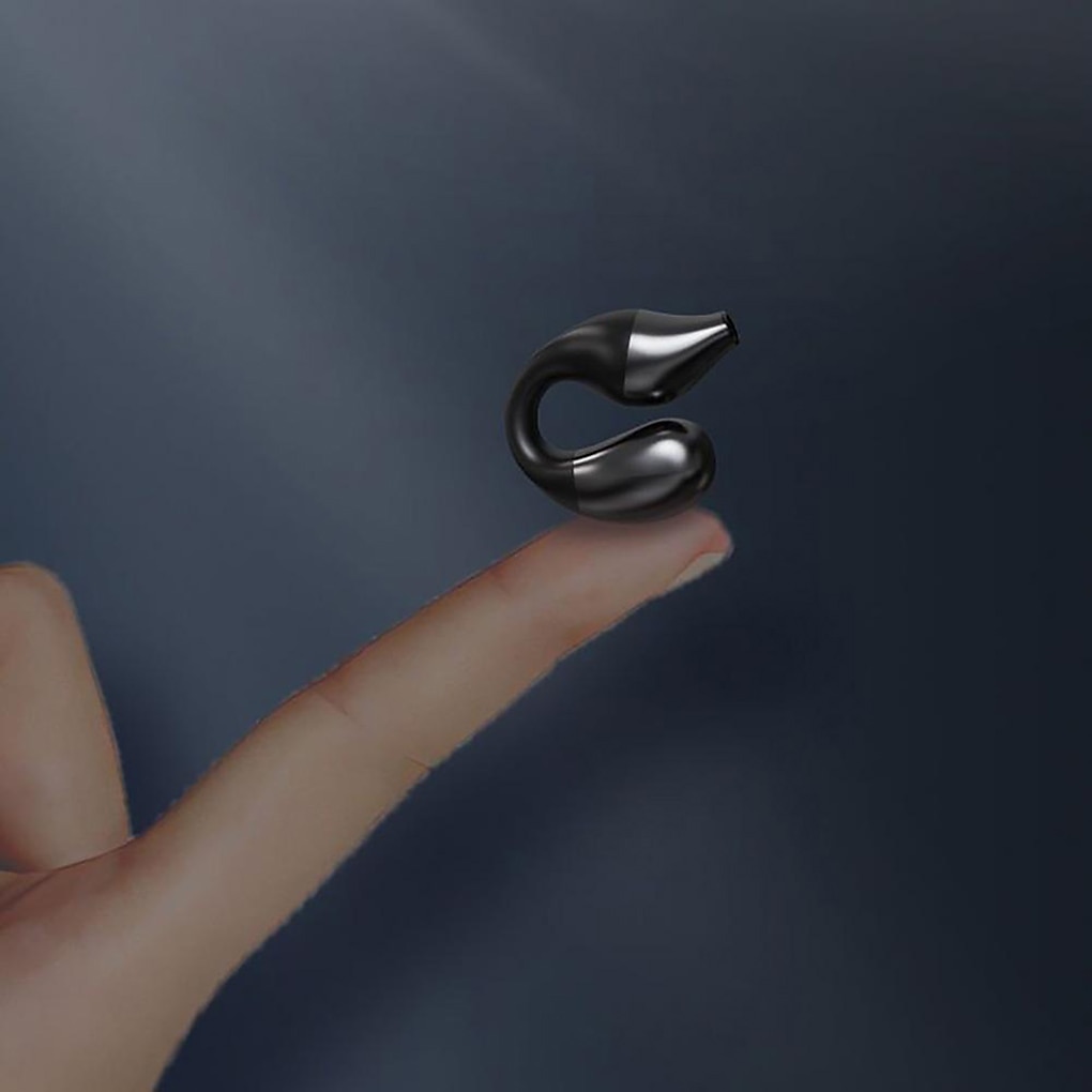 S03 Bluetooth 5.2 earbuds wearing effect