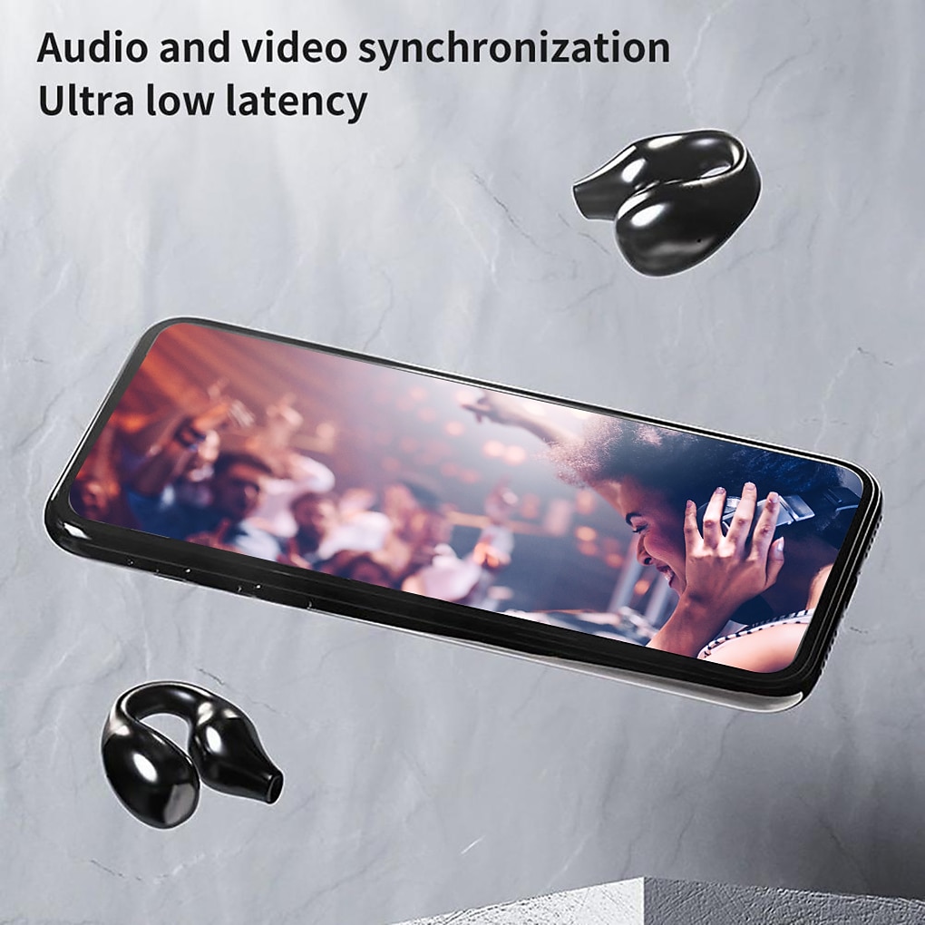 S03 Bluetooth 5.2 earbuds charging case closed