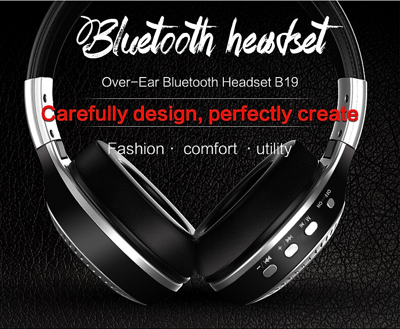 ZEALOT B19 Headphones Front View