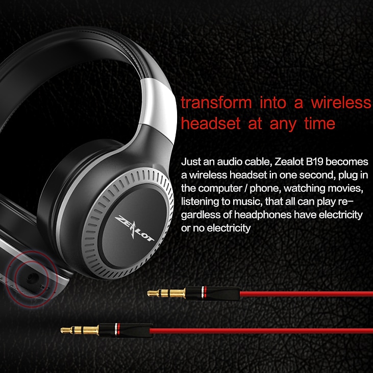 ZEALOT B19 Headphones Packaging