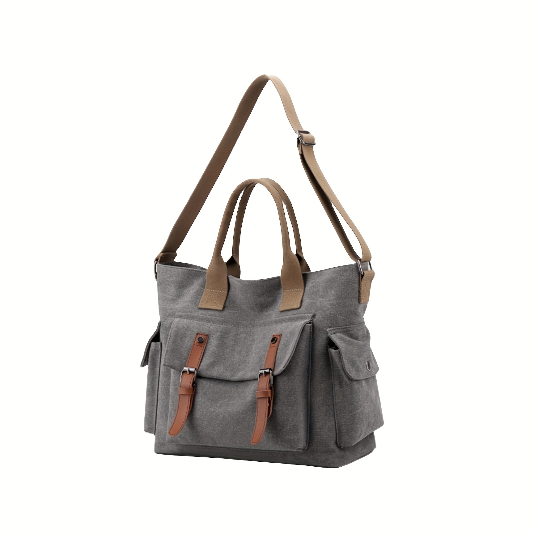 large capacity casual luggage crossbody bag for travel all match versatile shoulder bag with multi pockets details 8